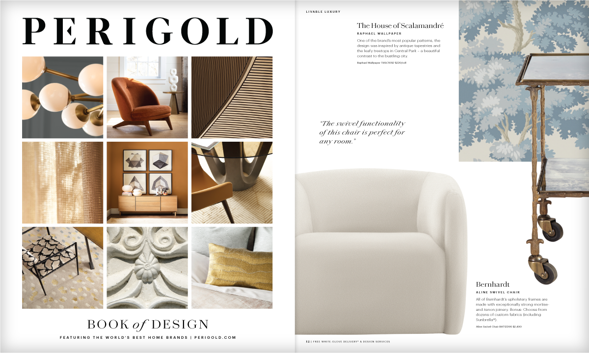 Perigold Catalog Book of Design 2023